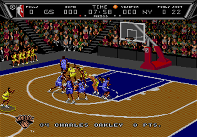 NBA Action '94 - Screenshot - Gameplay Image