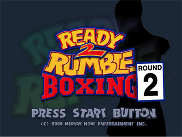 Ready 2 Rumble Boxing: Round 2 - Screenshot - Game Title Image