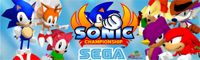 Sonic Championship - Arcade - Marquee Image