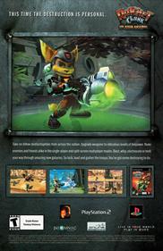 Ratchet & Clank: Up Your Arsenal - Advertisement Flyer - Front Image