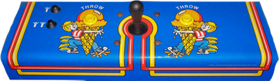 Food Fight - Arcade - Control Panel Image