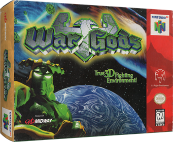 War Gods - Box - 3D Image