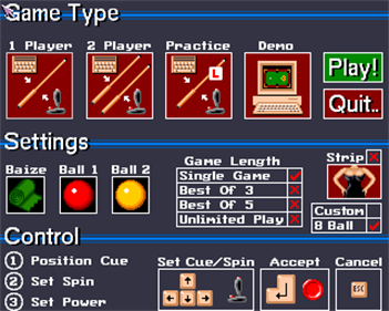 Friday Night Pool - Screenshot - Game Select Image