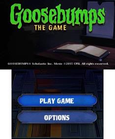 Goosebumps: The Game - Screenshot - Game Title Image