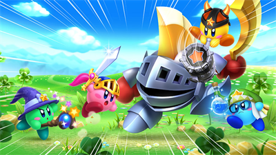 Team Kirby Clash Deluxe - Fanart - Background Image