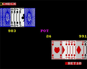 Samantha Fox Strip Poker - Screenshot - Gameplay Image