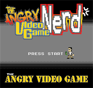 Angry Video Game Nerd: The Angry Video Game - Screenshot - Game Title Image