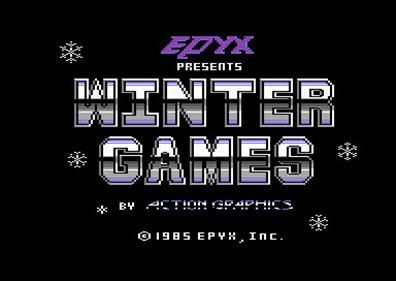 Epyx Games Collection - Screenshot - Game Title Image