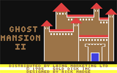 Ghost Mansion II - Screenshot - Game Title Image