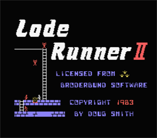 Lode Runner II - Screenshot - Game Title Image