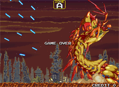 Darius Gaiden: Silver Hawk Extra Version - Screenshot - Game Over Image