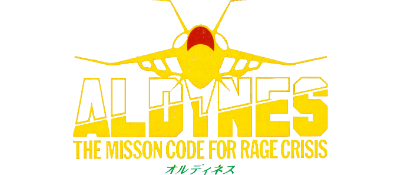 Aldynes: The Misson Code for Rage Crisis - Clear Logo Image