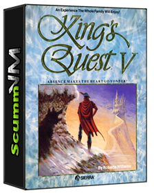 King's Quest V: Absence Makes the Heart Go Yonder! - Box - 3D Image