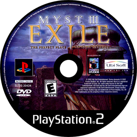 Myst III: Exile - Disc Image