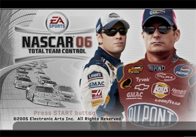 NASCAR 06: Total Team Control - Screenshot - Game Title Image