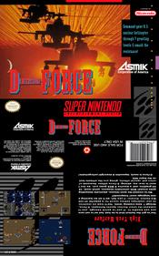 D-Force - Fanart - Box - Front Image