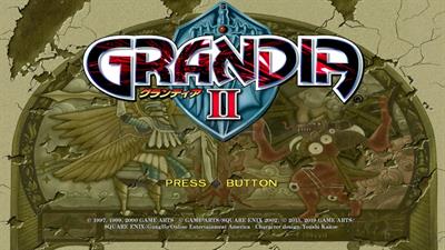 Grandia HD Collection - Screenshot - Game Title Image