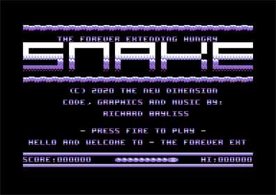 The Forever Extending Hungry Snake - Screenshot - Game Title Image