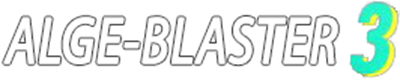 Alge-Blaster 3 - Clear Logo Image