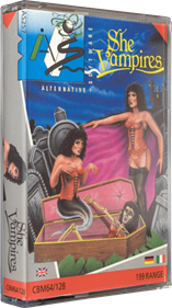The Astonishing Adventures of Mr. Weems and the She Vampires - Box - 3D Image