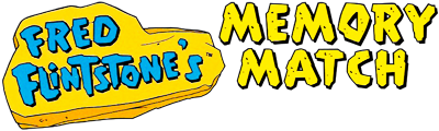 Fred Flintstones' Memory Match - Clear Logo Image