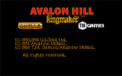 Kingmaker - Screenshot - Game Title Image