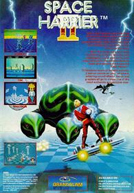 Space Harrier II - Advertisement Flyer - Front Image