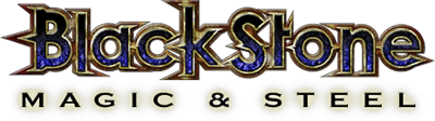 Black Stone: Magic & Steel - Clear Logo Image