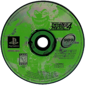 Twisted Metal 4 - Disc Image