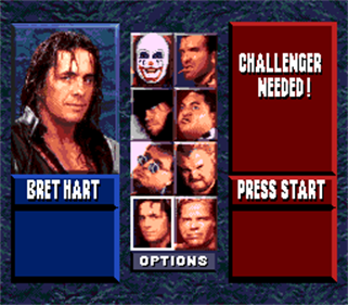 WWF WrestleMania: The Arcade Game - Screenshot - Game Select Image