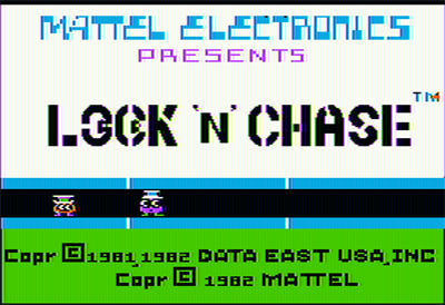 Lock 'n' Chase - Screenshot - Game Title Image