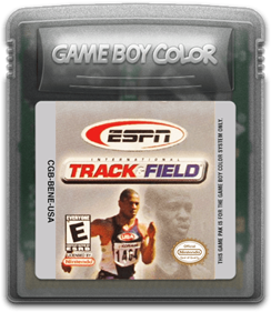 ESPN International Track & Field - Fanart - Cart - Front Image