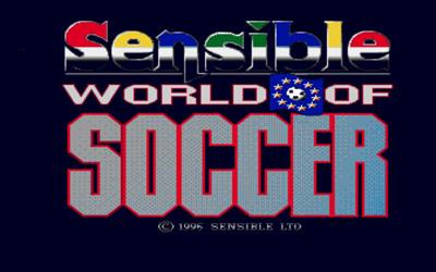 Sensible World of Soccer '95/'96: European Championship Edition - Screenshot - Game Title Image