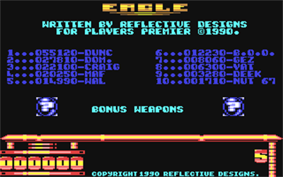 Steel Eagle - Screenshot - Game Title Image