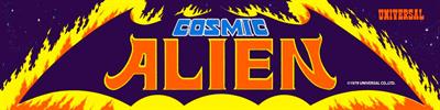 Cosmic Alien - Arcade - Marquee Image