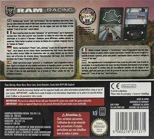 Ram Racing - Box - Back Image