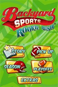 Backyard Sports: Rookie Rush - Screenshot - Game Title