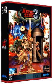 Metal Slug 3 - Box - 3D Image