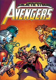Avengers in Galactic Storm - Fanart - Box - Front Image