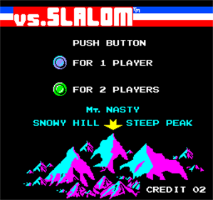 Vs. Slalom - Screenshot - Game Select Image