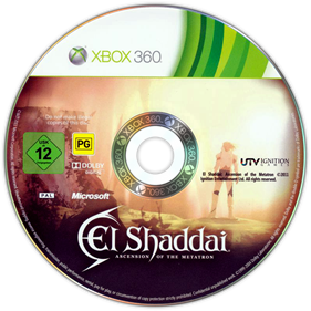 El Shaddai: Ascension of the Metatron - Disc Image