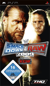 WWE SmackDown vs. Raw 2009 - Box - Front Image