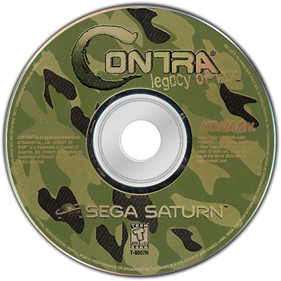 Contra: Legacy of War - Disc Image