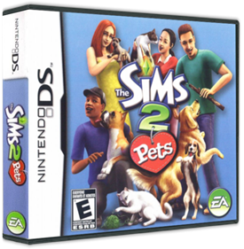 The Sims 2: Pets - Box - 3D Image