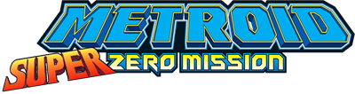 Metroid Super Zero Mission - Clear Logo Image