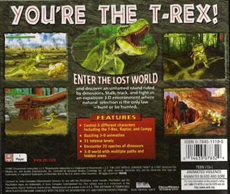 The Lost World: Jurassic Park - Box - Back Image