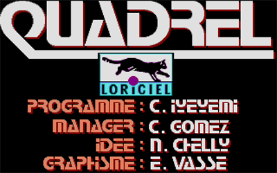 Quadrel - Screenshot - Game Title Image