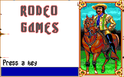 Rodeo Games - Screenshot - Game Title Image