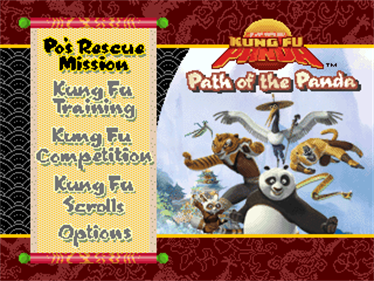 DreamWorks Kung Fu Panda: Path of the Panda - Screenshot - Game Select Image