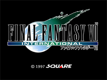 Final Fantasy VII: International - Screenshot - Game Title Image